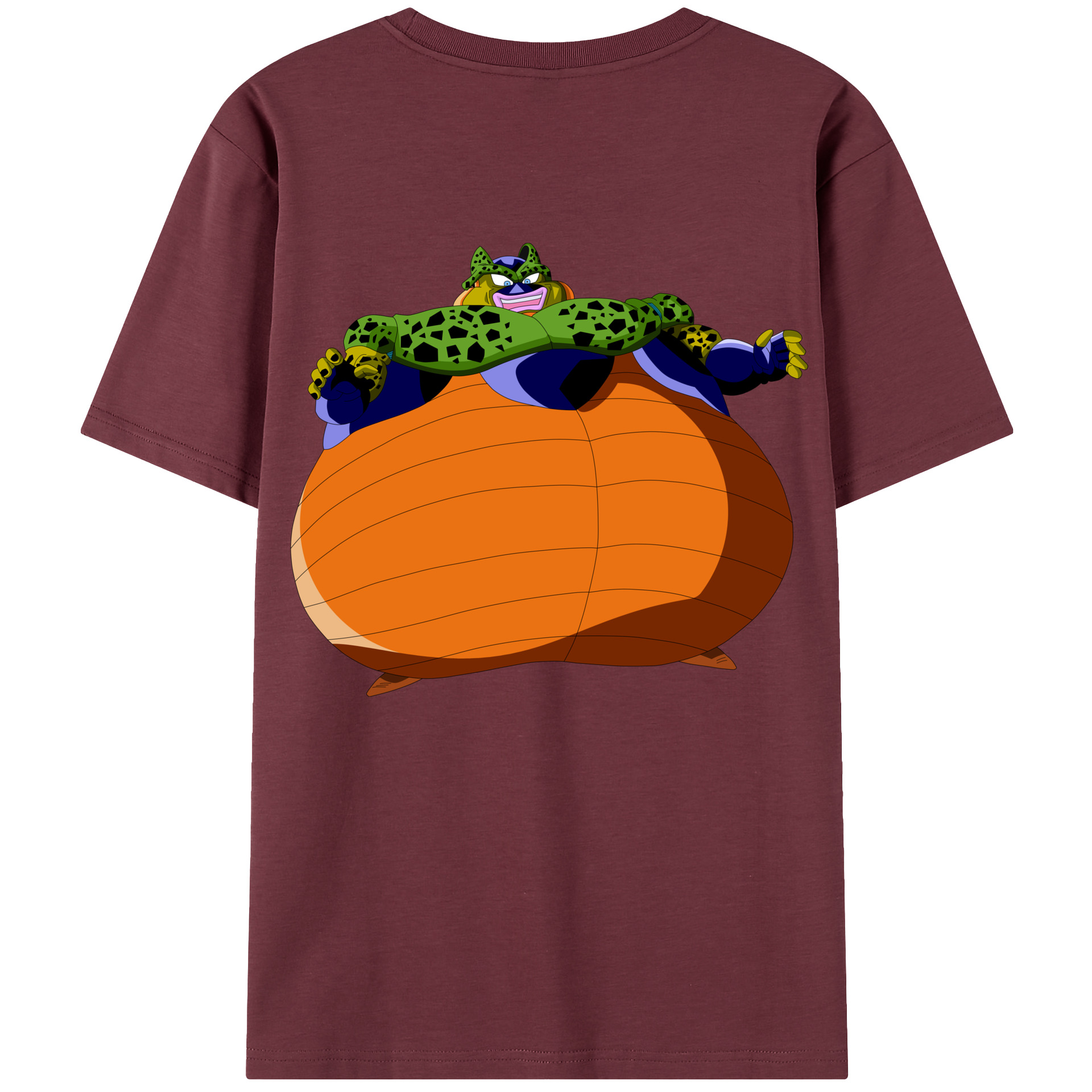 （画像用） ドラゴンボール セル DRAGON BALL Cell 綿100％半袖Tシャツ（背面プリント）